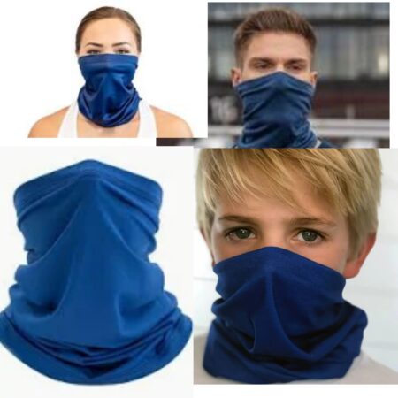 Navy Blue neck gator 5 pack