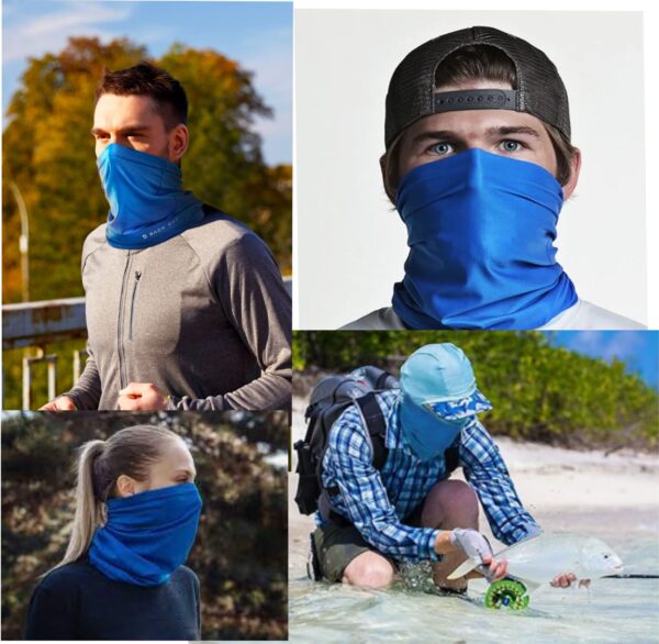 Royal Blue neck gator 5 pack